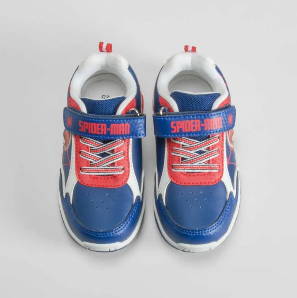Deportiva de luces azul SPIDERMAN