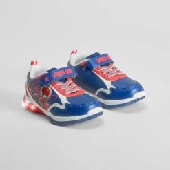 Deportiva de luces azul SPIDERMAN