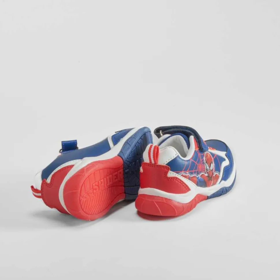 Deportiva de luces azul SPIDERMAN