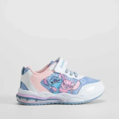Deportiva de luces blanca STITCH