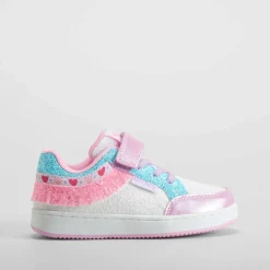 Deportiva flecos blanco y multicolor LELLI KELLY