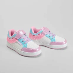 Deportiva flecos blanco y multicolor LELLI KELLY