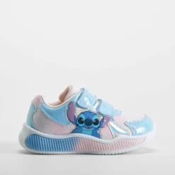 Deportiva luces azul STITCH