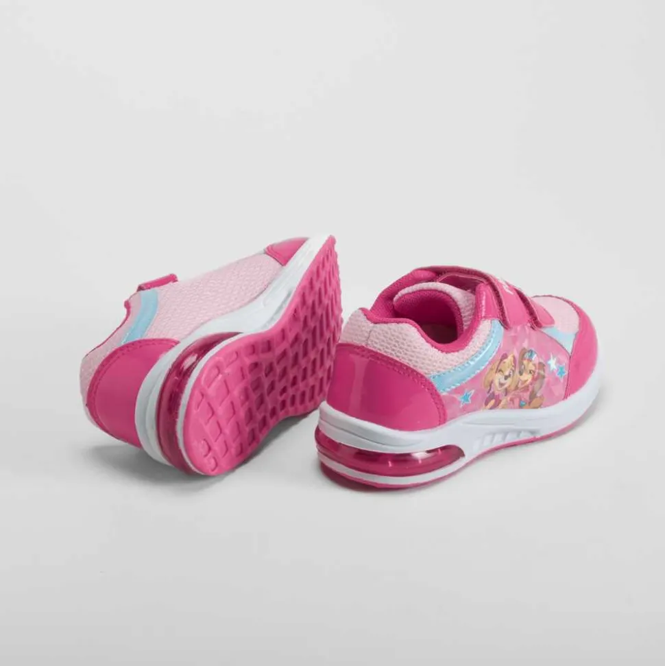 Deportiva luces color rosa PATRULLA CANINA
