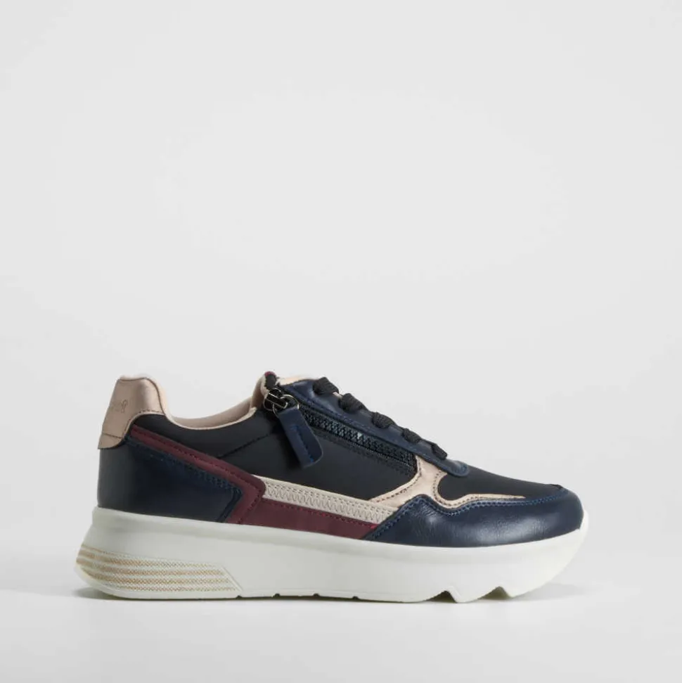 Deportiva multicolor negra COMFEET