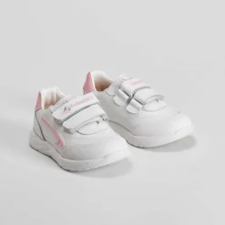 Deportiva piel tres velcros blanca PABLOSKY