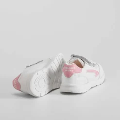 Deportiva piel tres velcros blanca PABLOSKY