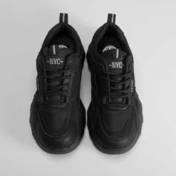 Deportiva plataforma chunky negra NYC