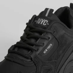 Deportiva plataforma chunky negra NYC