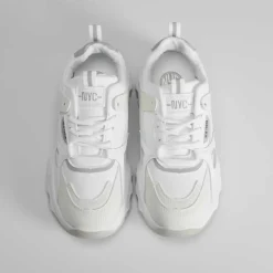 Deportiva plataforma chunky blanca NYC
