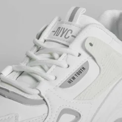 Deportiva plataforma chunky blanca NYC