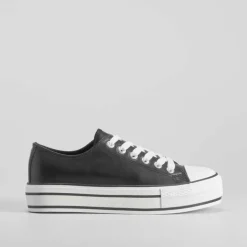 Deportiva plataforma negra OH GIRL