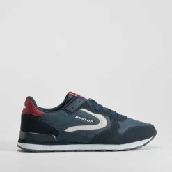 Deportiva retro casual azul marino DUNLOP