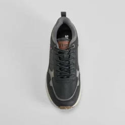 Deportiva retro casual negra SENDA ROAD