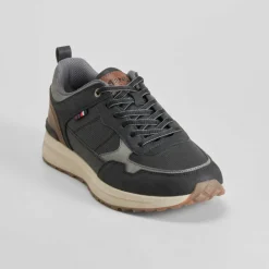 Deportiva retro casual negra SENDA ROAD