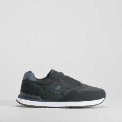 Deportiva retro casual negra LOIS