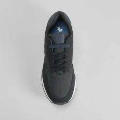 Deportiva retro casual negra LOIS