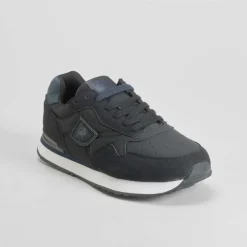 Deportiva retro casual negra LOIS