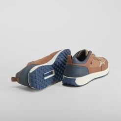 Deportiva retro runner marrón SENDA ROAD