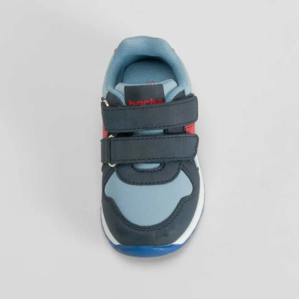 Deportiva retro running azul BACHE