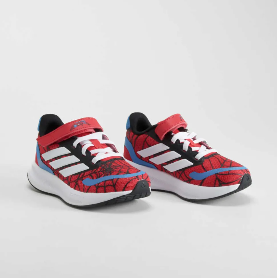 Deportiva RUNFALCON spiderman roja adidas