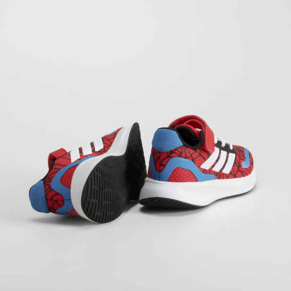Deportiva RUNFALCON spiderman roja adidas