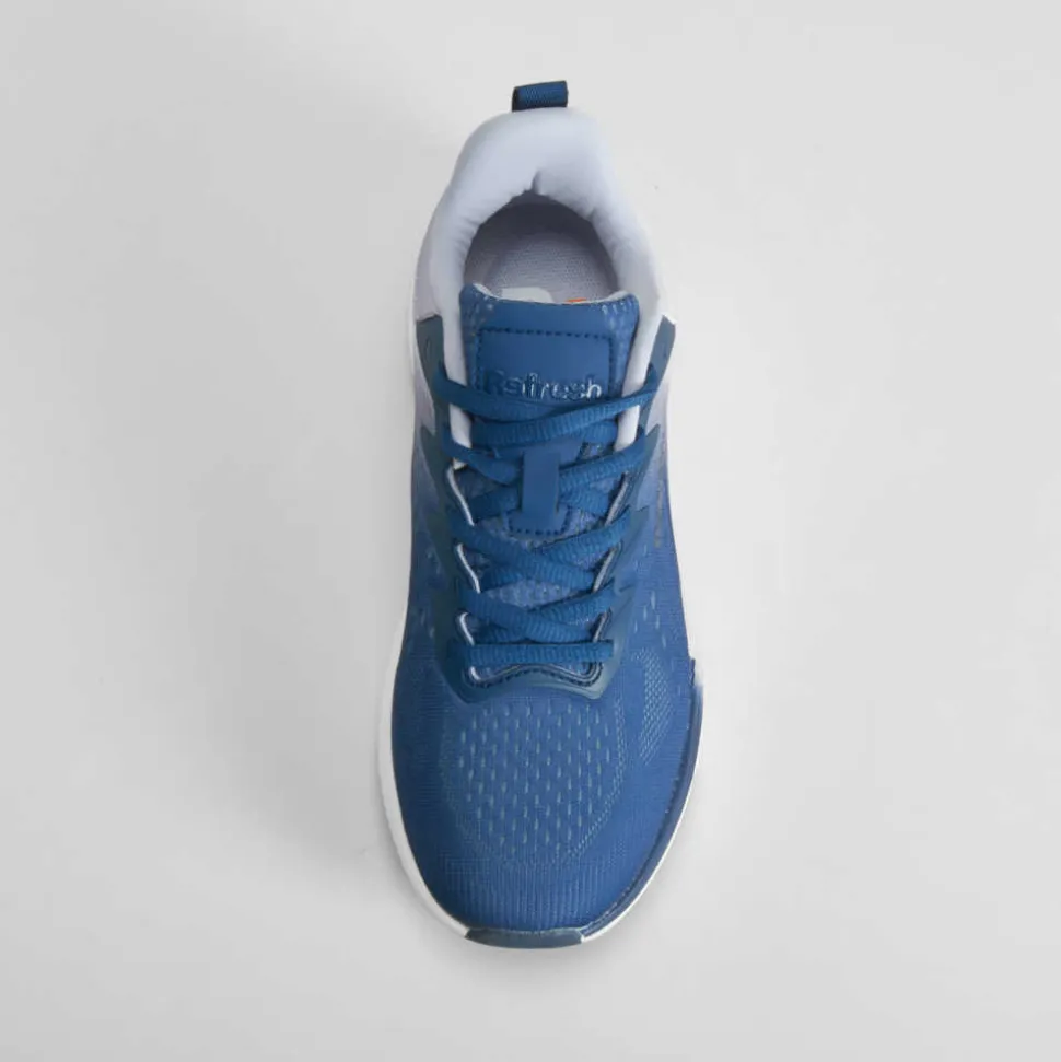 Deportiva running Tex azul marino REFRESH