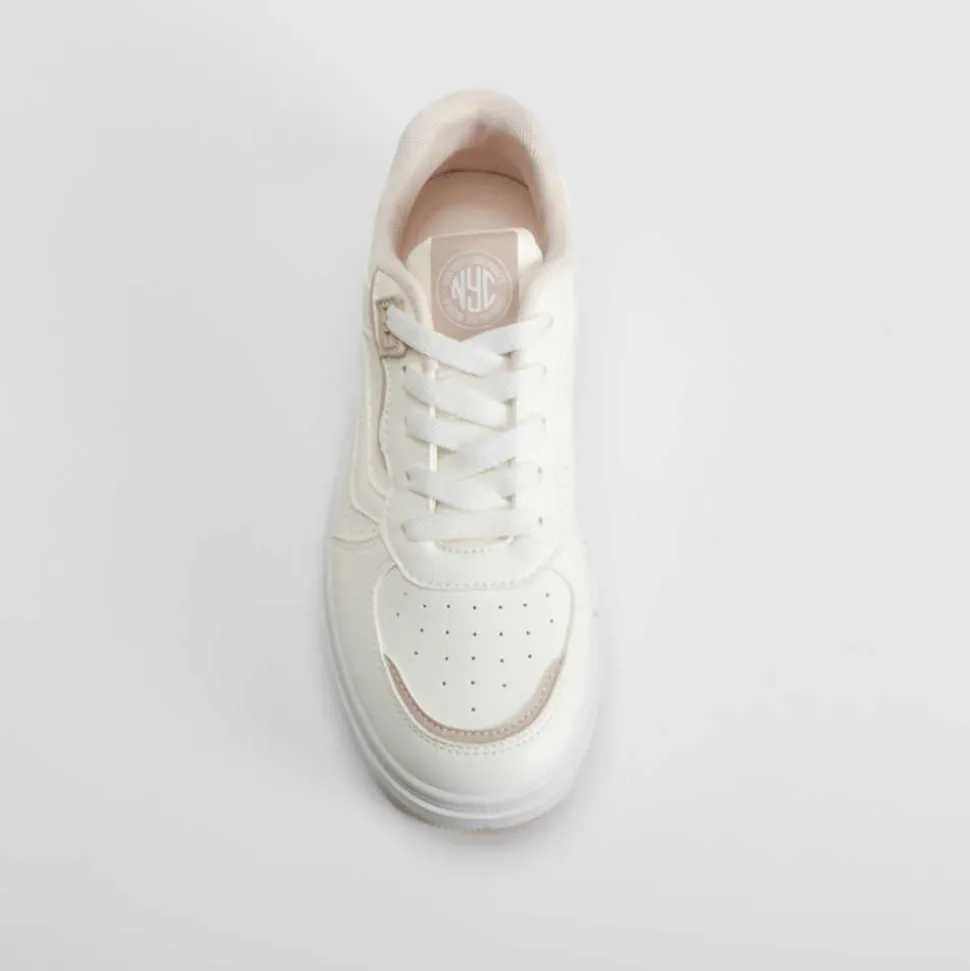 Deportiva skate blanco NYC