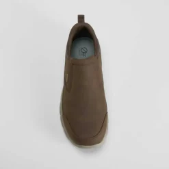 Deportiva slip on helium marrón COMFEET