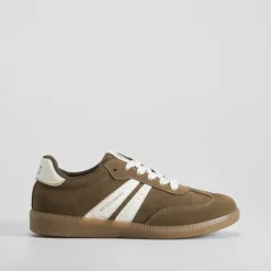 Deportiva sneaker suela caramelo marrón NYC