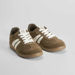 Deportiva sneaker suela caramelo marrón NYC