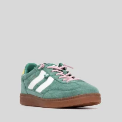 Deportiva sneaker suela caramelo verde XTI