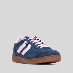 Deportiva sneaker suela caramelo azul marino XTI