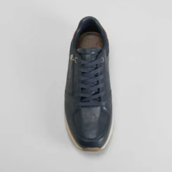 Deportiva urbana cremallera azul marino COMFEET