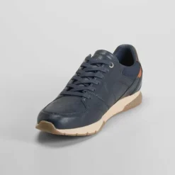 Deportiva urbana cremallera azul marino COMFEET