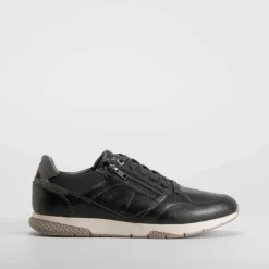 Deportiva urbana cremallera negra COMFEET