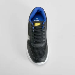 Deportiva walking color negro y azul UTWO
