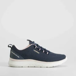 Deportiva walking elásticos azul COMFEET