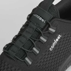 Deportiva walking elásticos negro COMFEET
