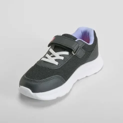 Deportiva walking negro y rosa UTWO