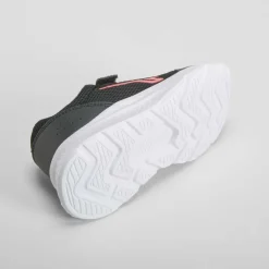 Deportiva walking negro y rosa UTWO