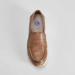 Mocasín cuña beige COMFEET