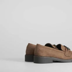 Mocasín plano marrón con estribo PICCOLA PIU