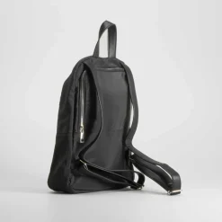 Mochila antirrobo nylon reciclado negra SENDA ROAD