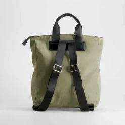 Mochila pespuntes kaki NYC