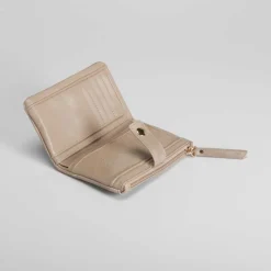 Monedero mandalas bordados camel SENDA ROAD