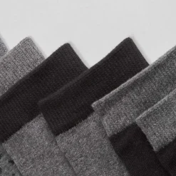 Pack 3 calcetines gris estampado MKL