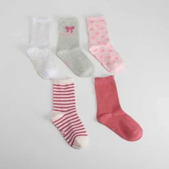 Pack 3 calcetines lacitos rosa MERKAL