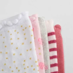 Pack 3 calcetines lacitos rosa MERKAL