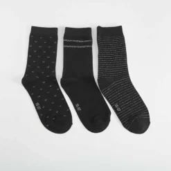 Pack 3 calcetines lurex media caña MKL